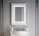 Corozo Зеркало Классика 61x81 белое – фотография-9
